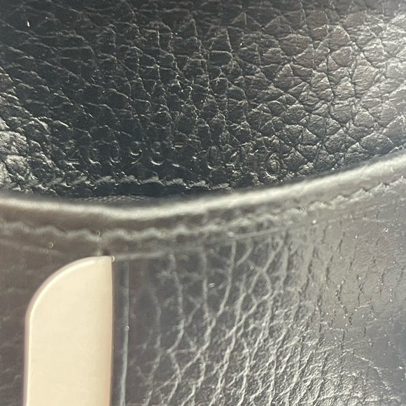 GUCCI MEN'S BLACK GG CANVAS / LEATHER BI-FOLD WALLETS - Picture 6 of 7